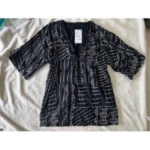 Zara plunging neckline dress, new with tags!